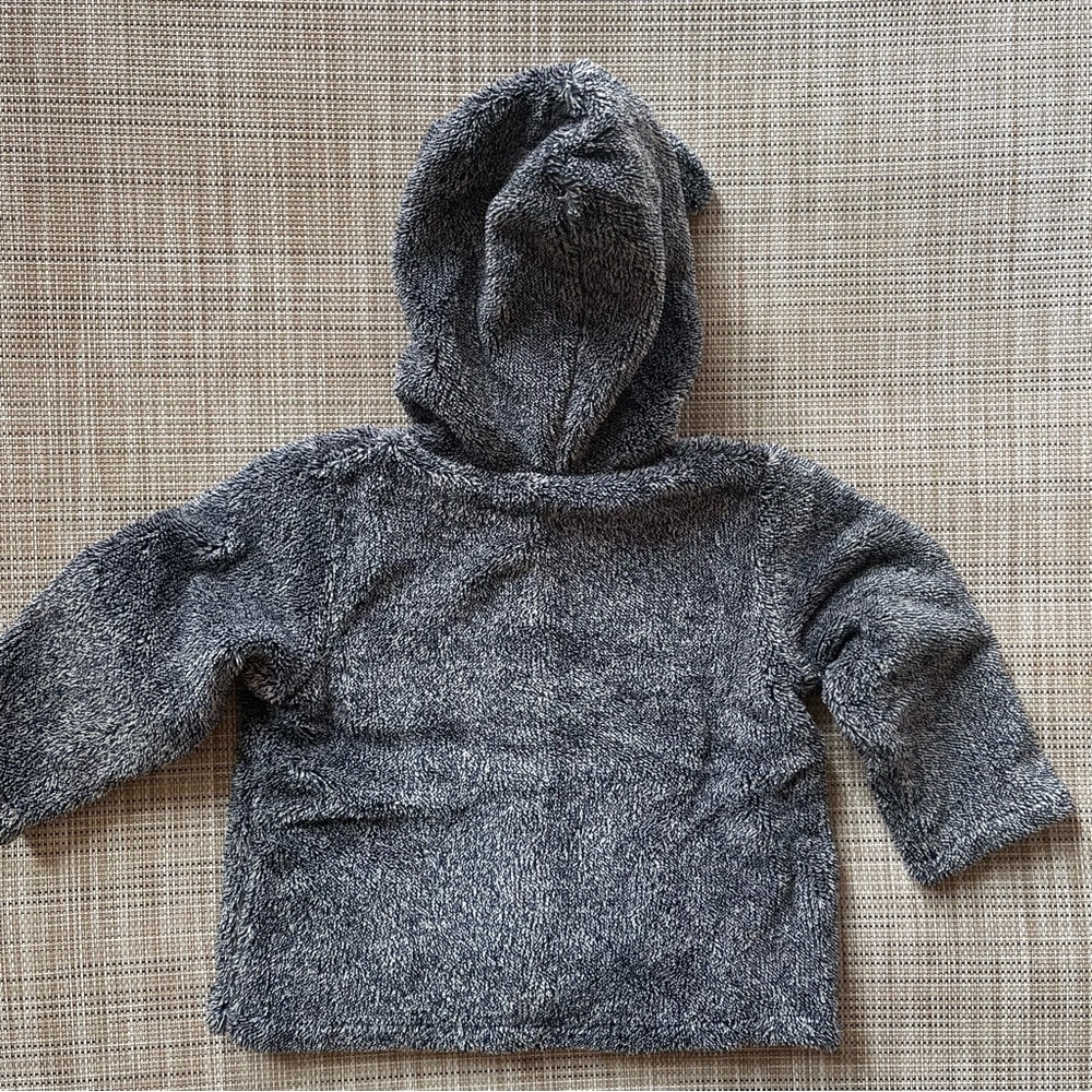 SOLD ~ Nordstrom Baby Blue Fleece Hoodie - Picture 2 of 3